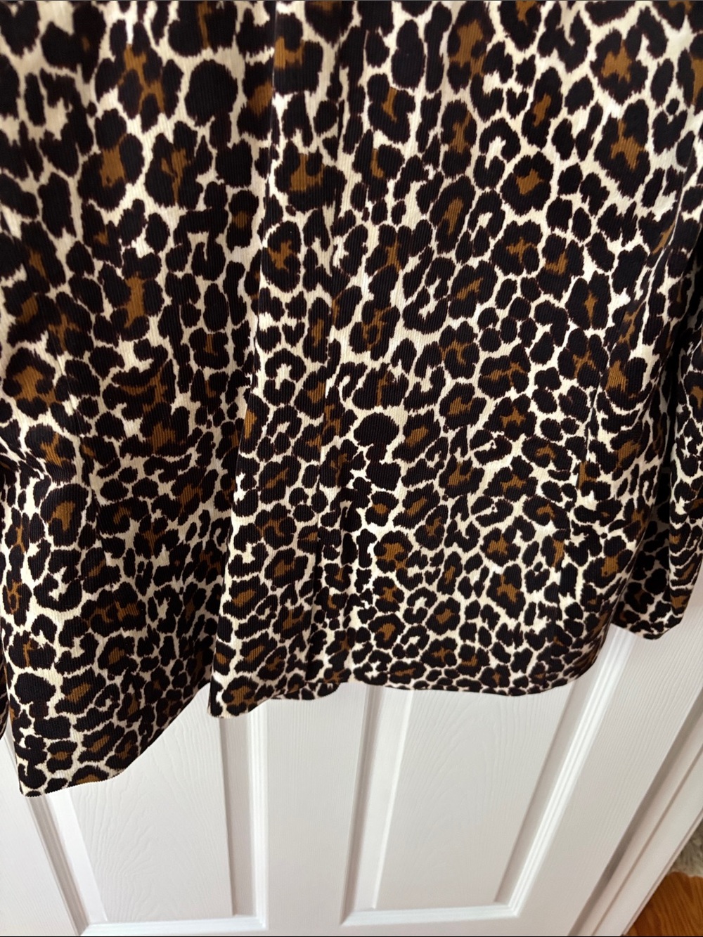 J. Crew Leopard-Print Tailored Blazer in Brown, Black, Cream - Picture 3 of 4